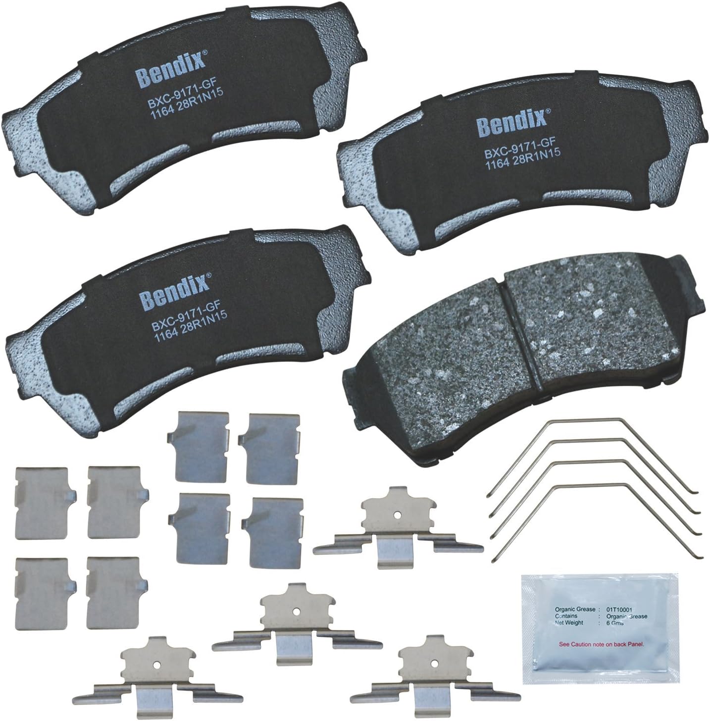 Amazon.com: Detroit Axle - Brake Pads for Ford Fusion Mazda 6 Lincoln ...